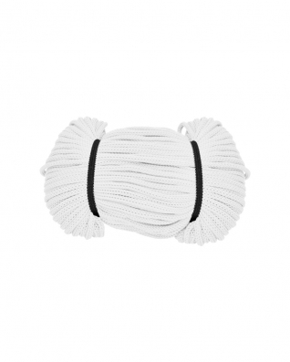 SCHNUR 501 WEIß 4 MM EU 50 LM