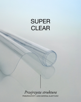 Phthalatfreie transparente PVC-Folie 0,15  mm