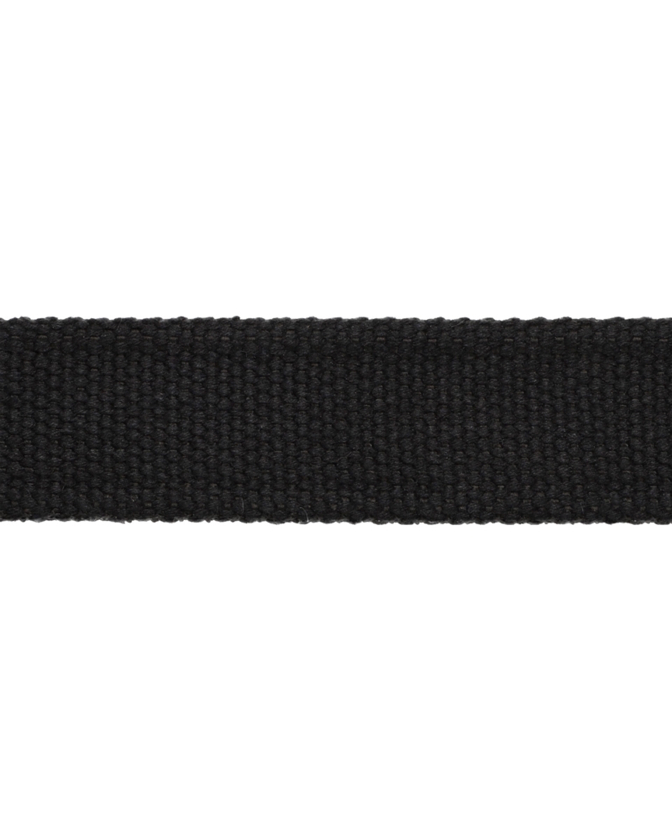 Taśma nośna bawełniana 30 mm / 1,8 mm czarna.