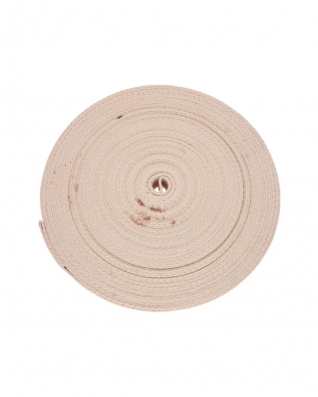 Taśma nośna bawełniana 25 mm / 1,8 mm ecru drugi gatunek