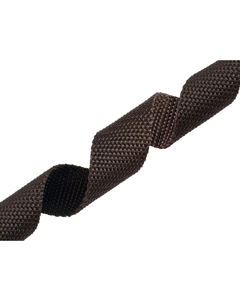 Taśma nośna 30 mm / 2 mm ciemnobrązowa (141)
