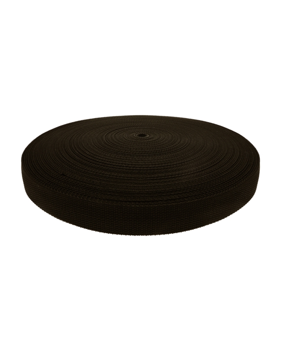 Taśma nośna 30 mm / 2 mm ciemnobrązowa (141)