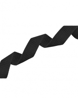 TRAGBAND 40 MM / 2,0 MM SCHWARZ 580 PP 50  LM