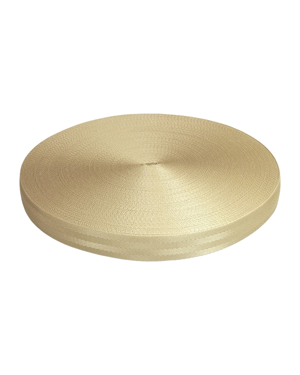 POPRUH 40 MM / 1,38 MM   SVETLE BÉŽOVÁ 101 PES 25 M