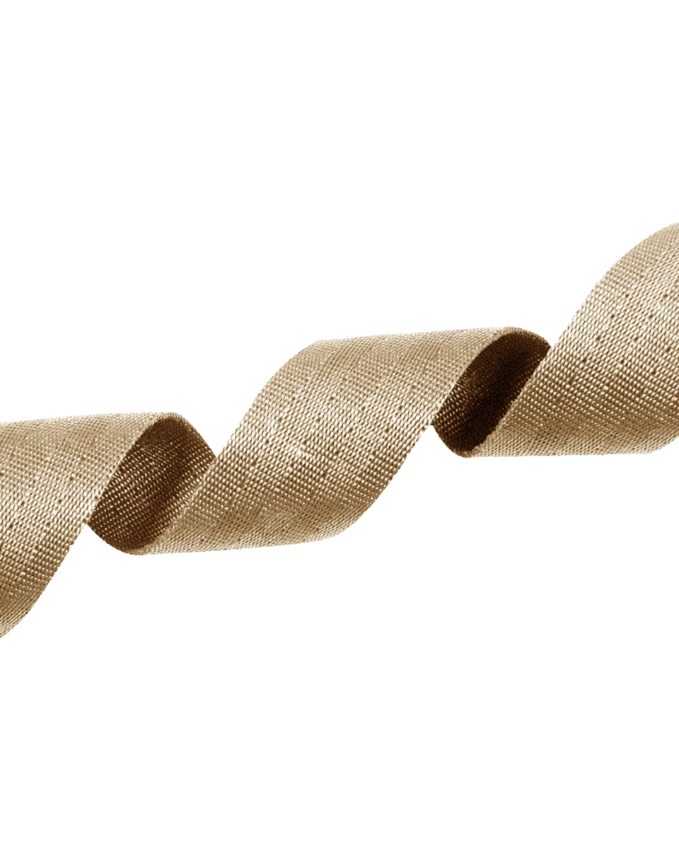 WEBBING 25  MM / 1,6 MM DARK BEIGE 894 PP 50 MB