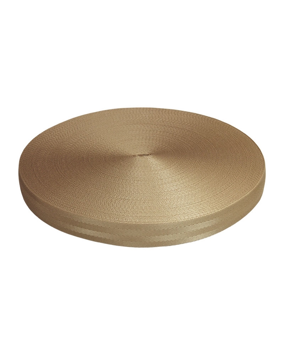 Taśma nośna pasy 30 mm / 1,55 mm ciemnobeżowa (894) Taśma nośna pasy 30 mm / 1,55 mm ciemnobeżowa (894)