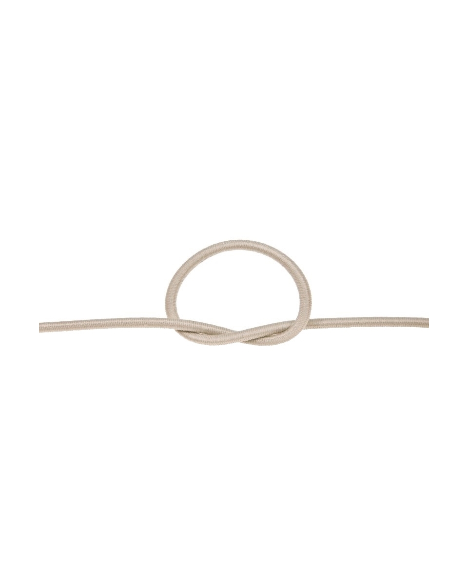 Gummikordel 2 mm hellbeige 010 polyester 50 lm Gummikordel 2 mm hellbeige 010 polyester 50 lm