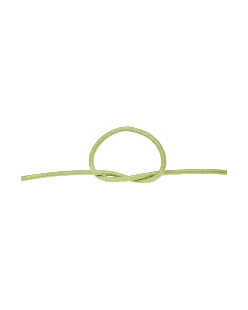 Gummikordel 2 mm hellgrün 041 polyester 50 lm