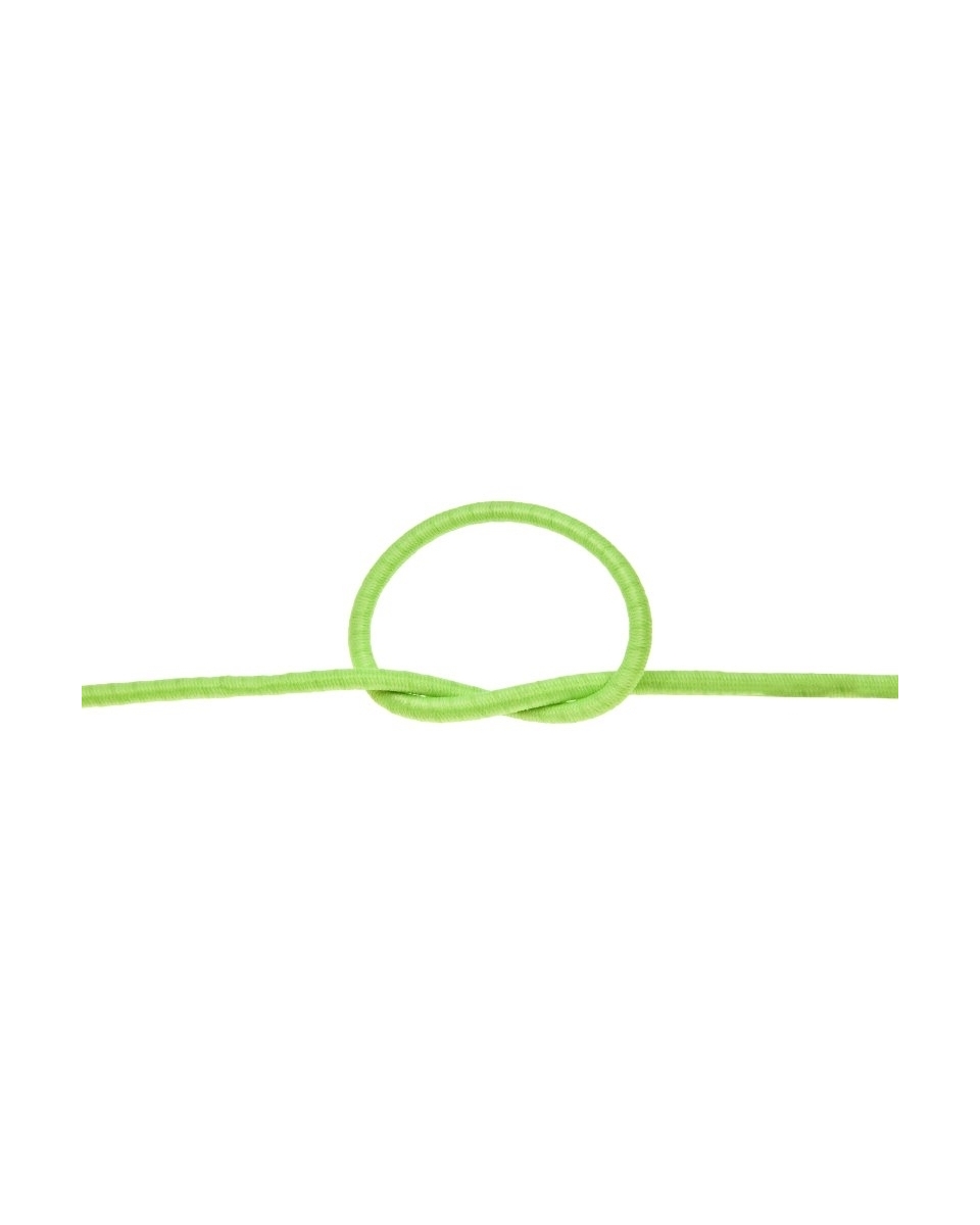 Elastic cord 2 mm green neon 1001 polyester 50 mb