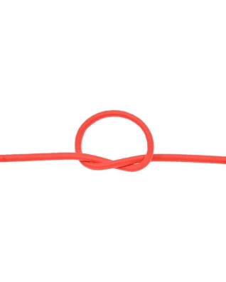 Elastic cord 2 mm orange neon 1002 polyester 50 mb