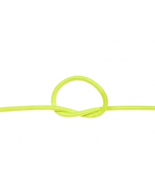 Elastic cord 2  mm lime neon 1003 polyester 50 mb