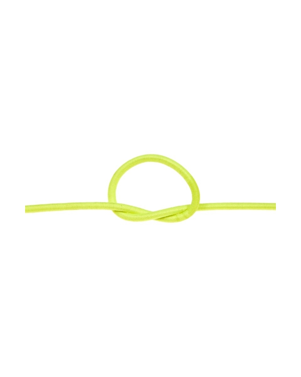 Elastic cord 2 mm yellow neon 1003 polyester 50 mb Elastic cord 2 mm yellow neon 1003 polyester 50 mb