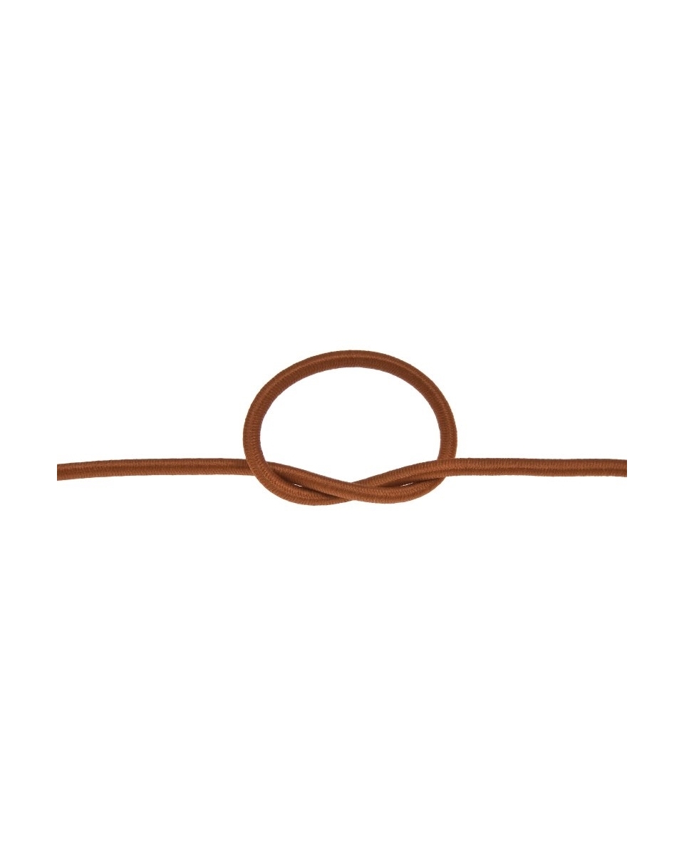 Elastic cord 2 mm ginger 102 polyester 50 mb