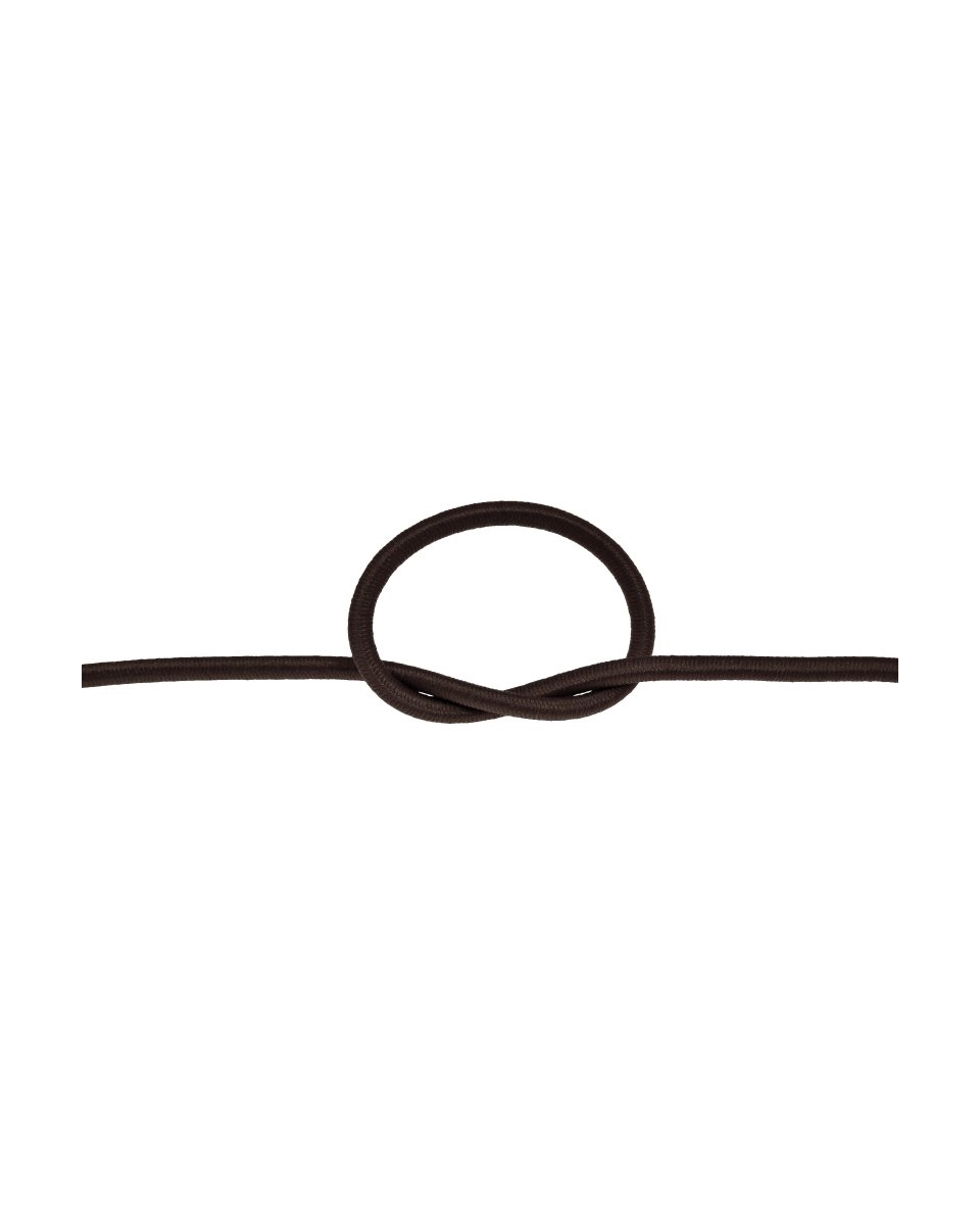 Elastic cord 2 mm dark brown 141 polyester 50 mb Elastic cord 2 mm dark brown 141 polyester 50 mb