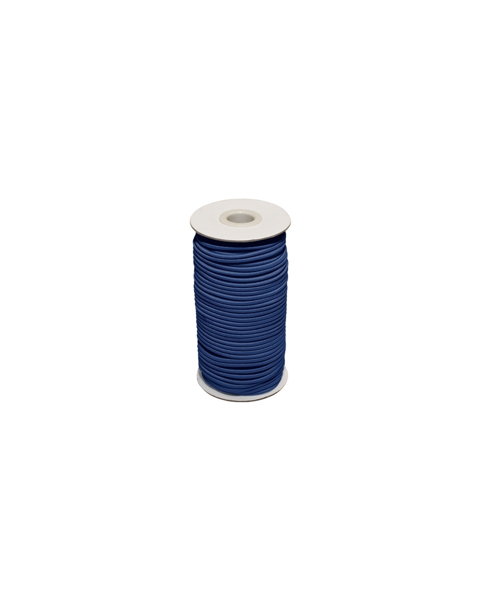Gummikordel 2 mm kornblume 220 polyester 50 lm