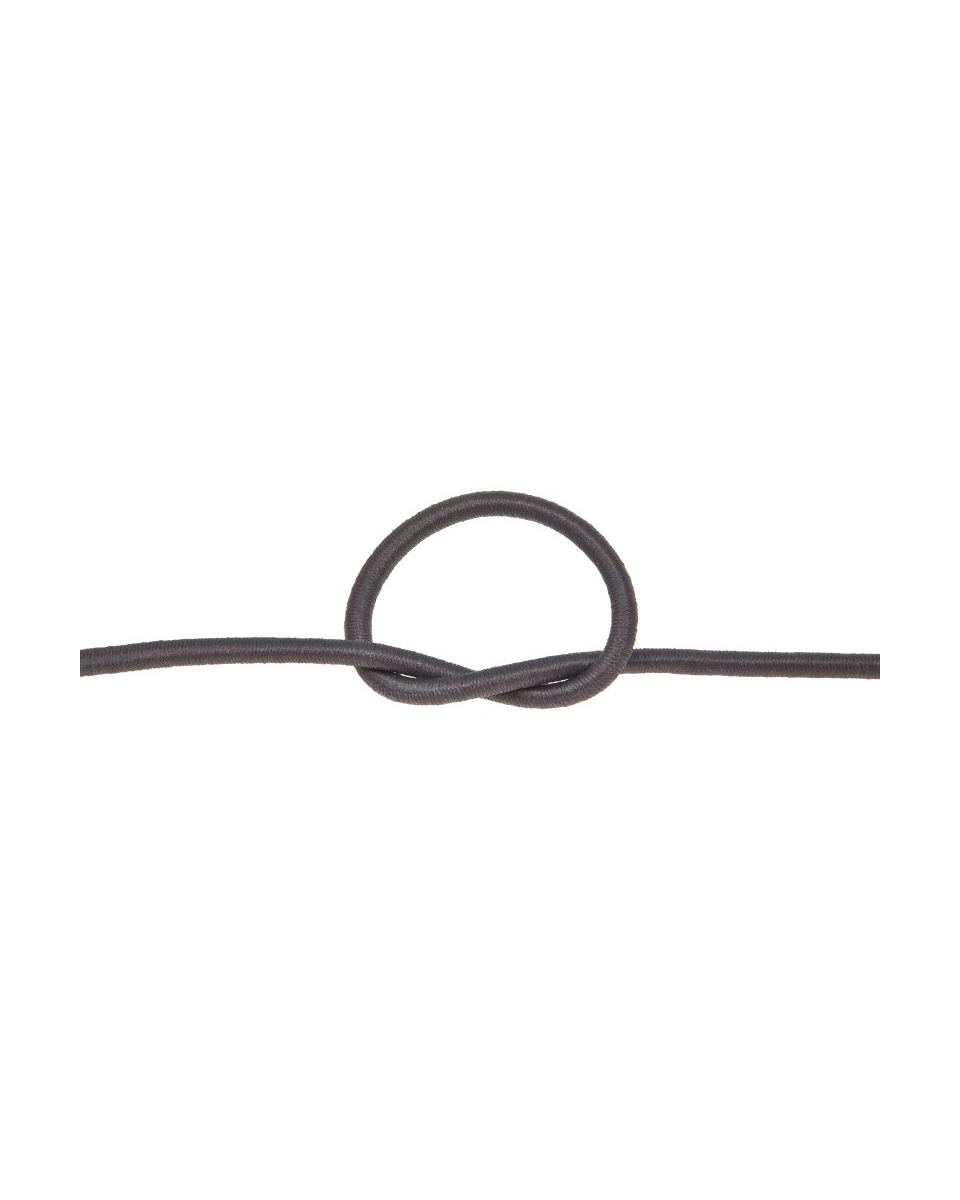 Elastic cord 2 mm graphite 220 polyester 50 mb