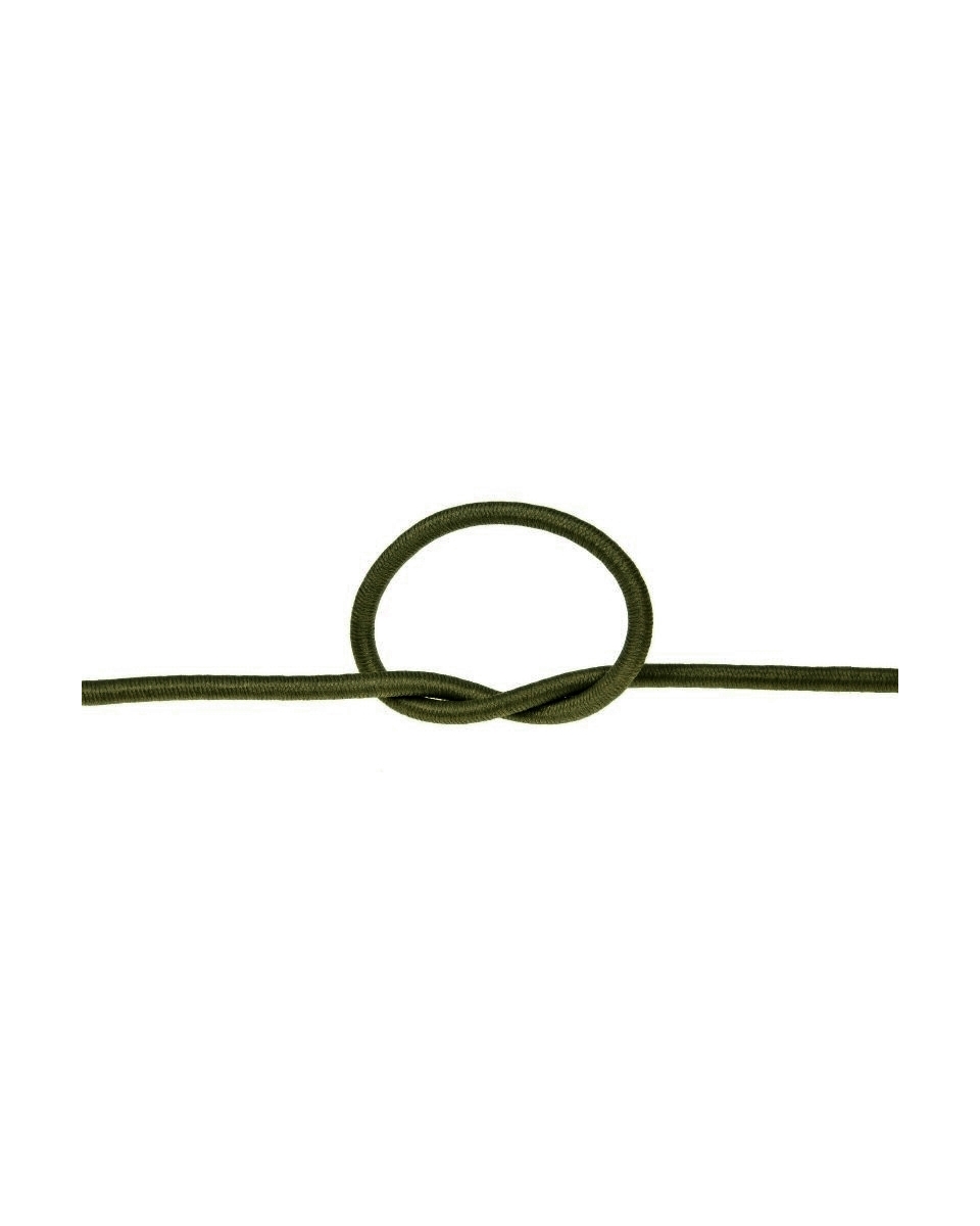 Elastic cord 2 mm olive 220 polyester 50 mb