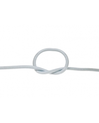 Elastic cord 2 mm light grey 336 polyester 50 mb