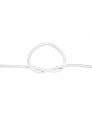 Gumosznurek  2 mm (501) biały
