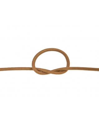 Gummikordel 2 mm hellbraun 508 polyester 50 lm