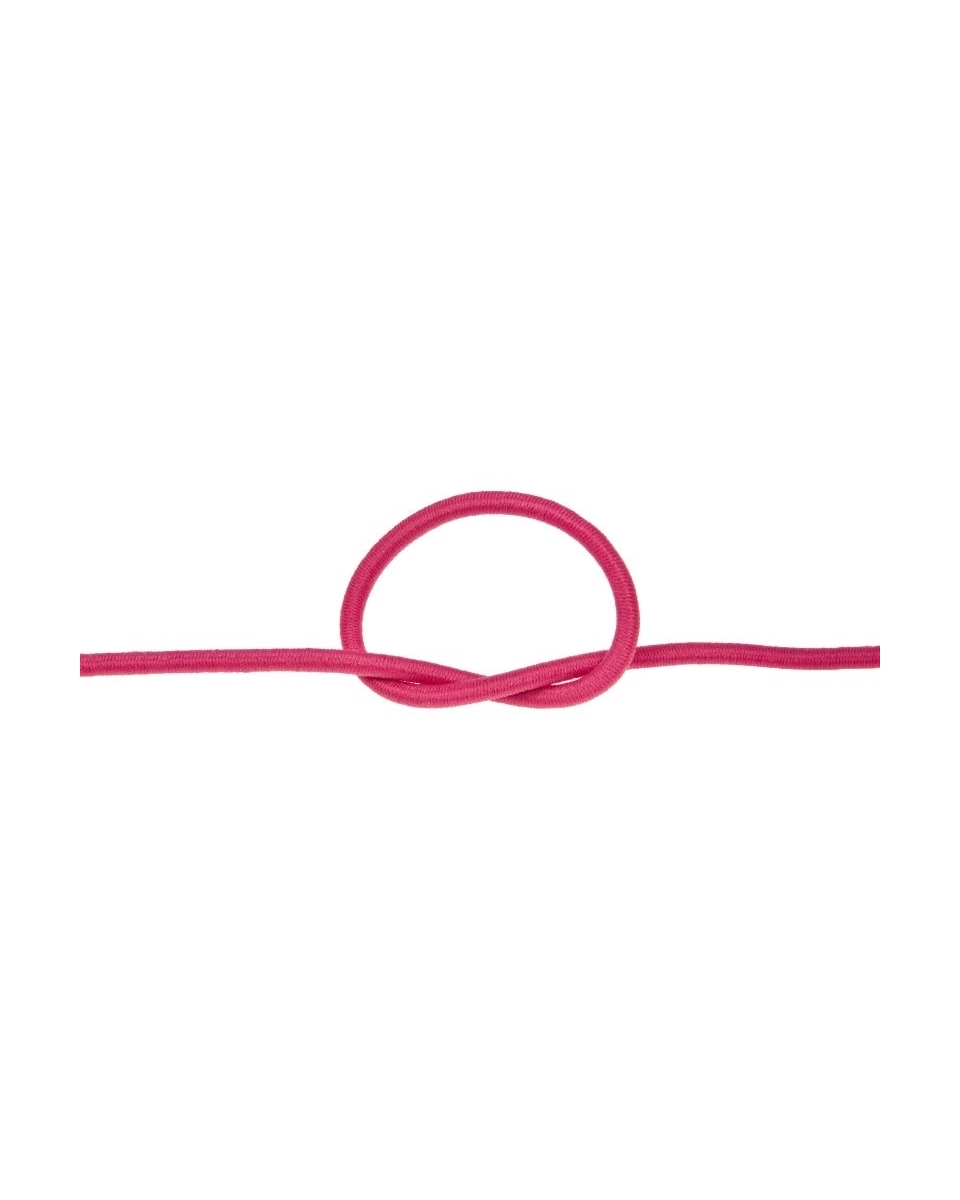 Gummikordel 2 mm rosa 516 polyester 50 lm