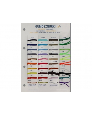 Gumosznurek  2 mm (552) jasnoróżowy