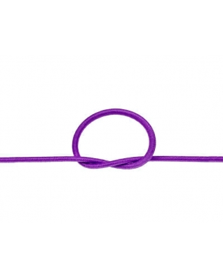Gummikordel 2 mm violett 689 polyester 50 lm