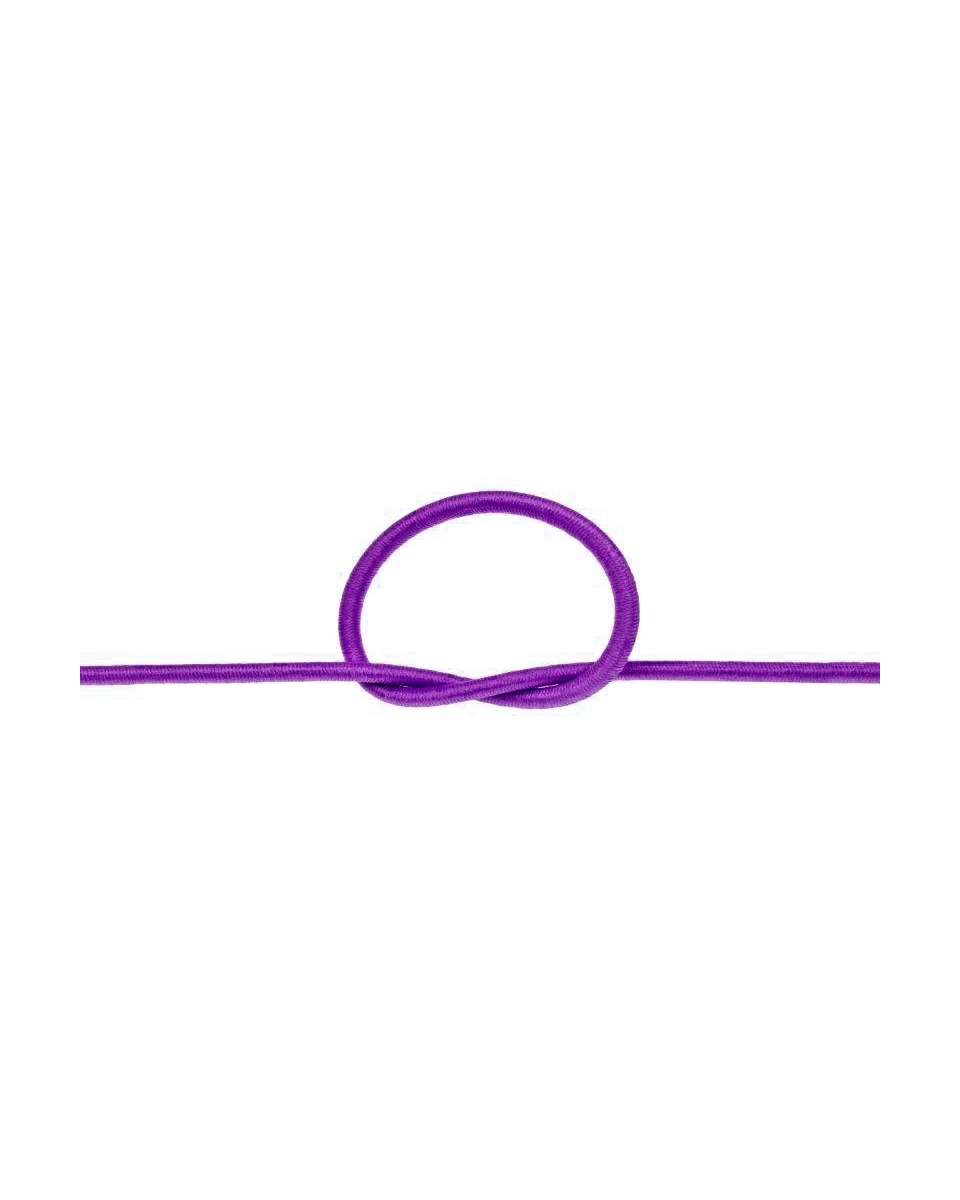 Elastic cord 2 mm violet 689 polyester 50 mb