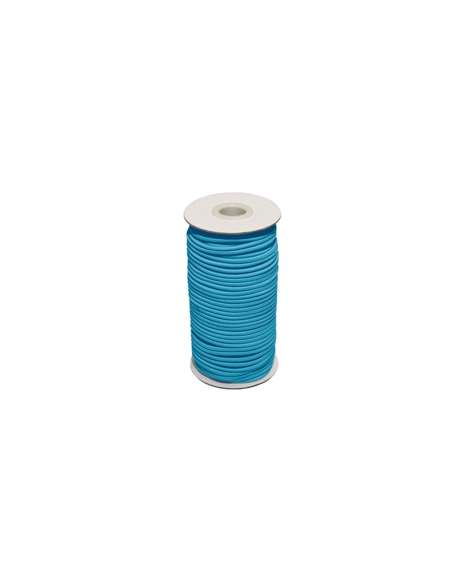Gummikordel 2 mm blau 834 polyester 50 lm