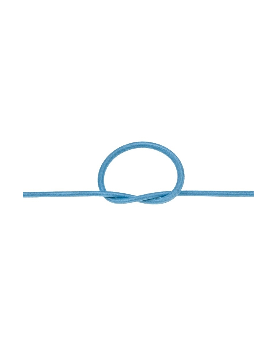 Gummikordel 2 mm blau 834 polyester 50 lm