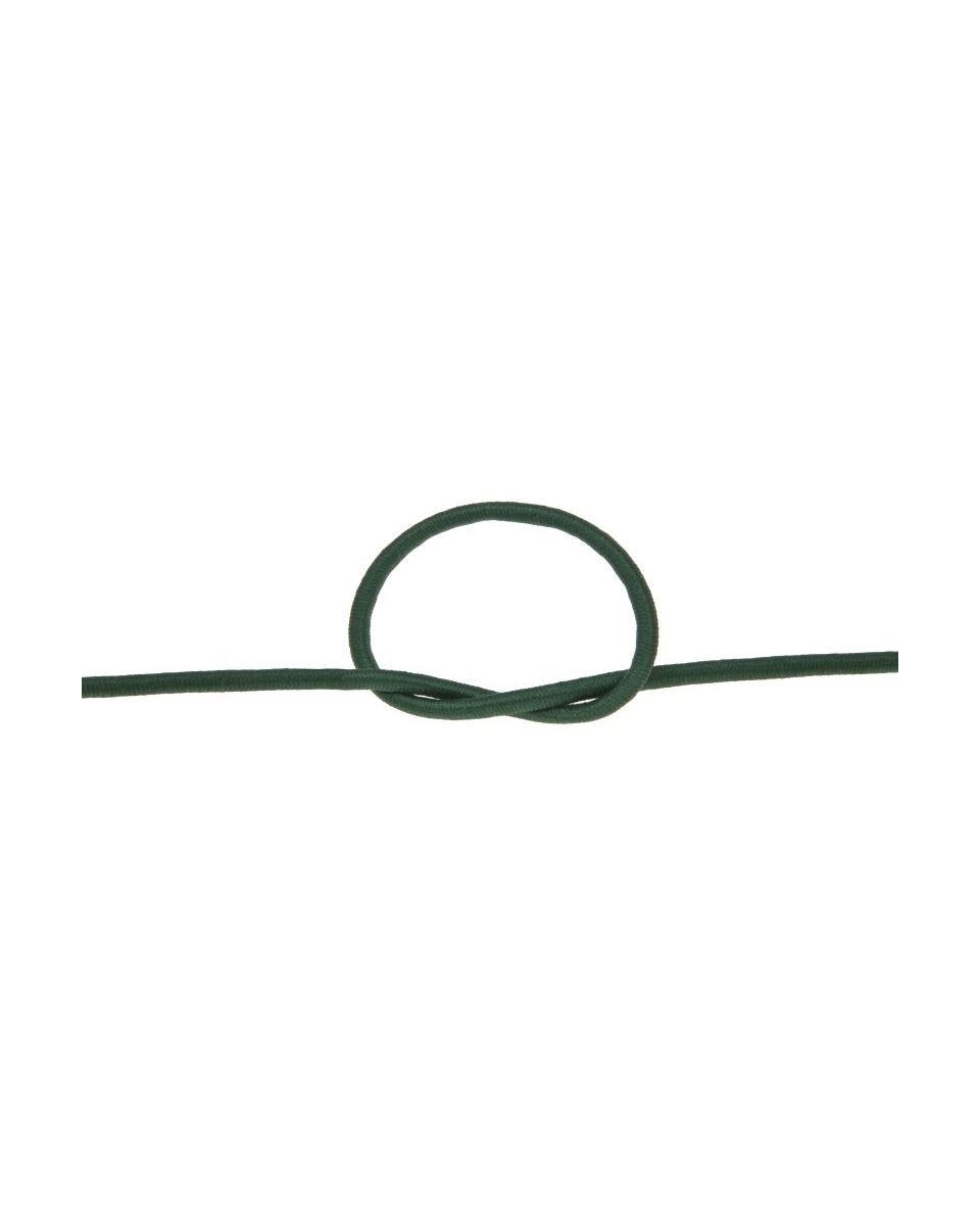 Gummikordel 2 mm grün 878 polyester 50 lm