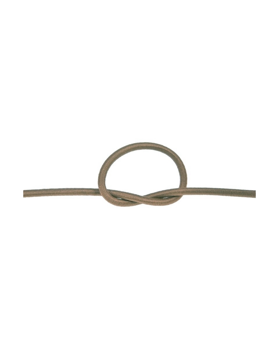 Elastic cord 2 mm dark beige 894 polyester 50 mb Elastic cord 2 mm dark beige 894 polyester 50 mb
