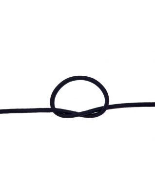Elastic cord 2 mm navy blue 919 polyester 50 mb