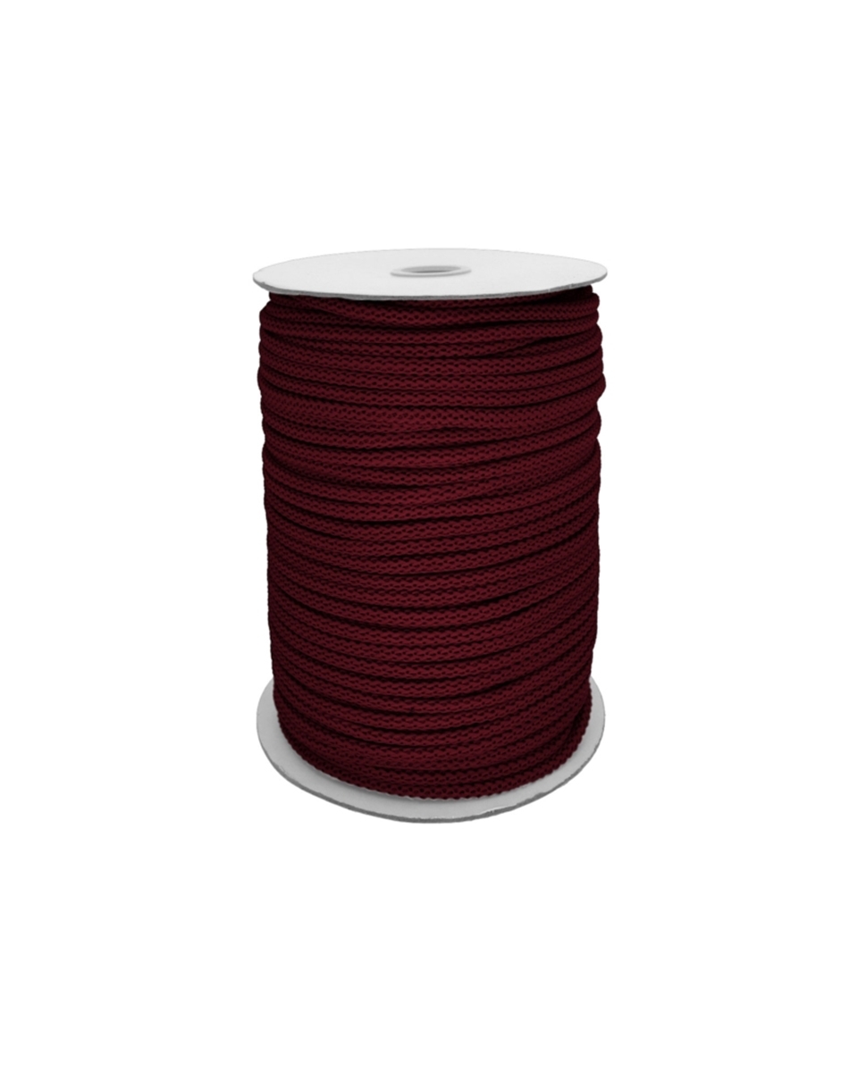 Polyester cord 6 mm maroon  (520)