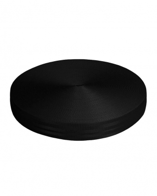 Taśma nośna pasy 25 mm / 1,60 mm czarna (580) EU