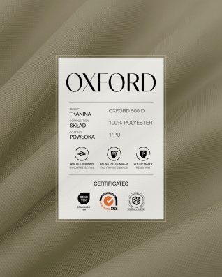 Polyester Oxford Fabric 500D PU (810) beige