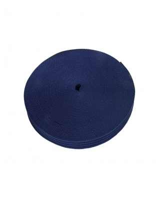 Taśma nośna prążkowana polipropylenowa  25 mm / 1,8 mm granatowa (058)