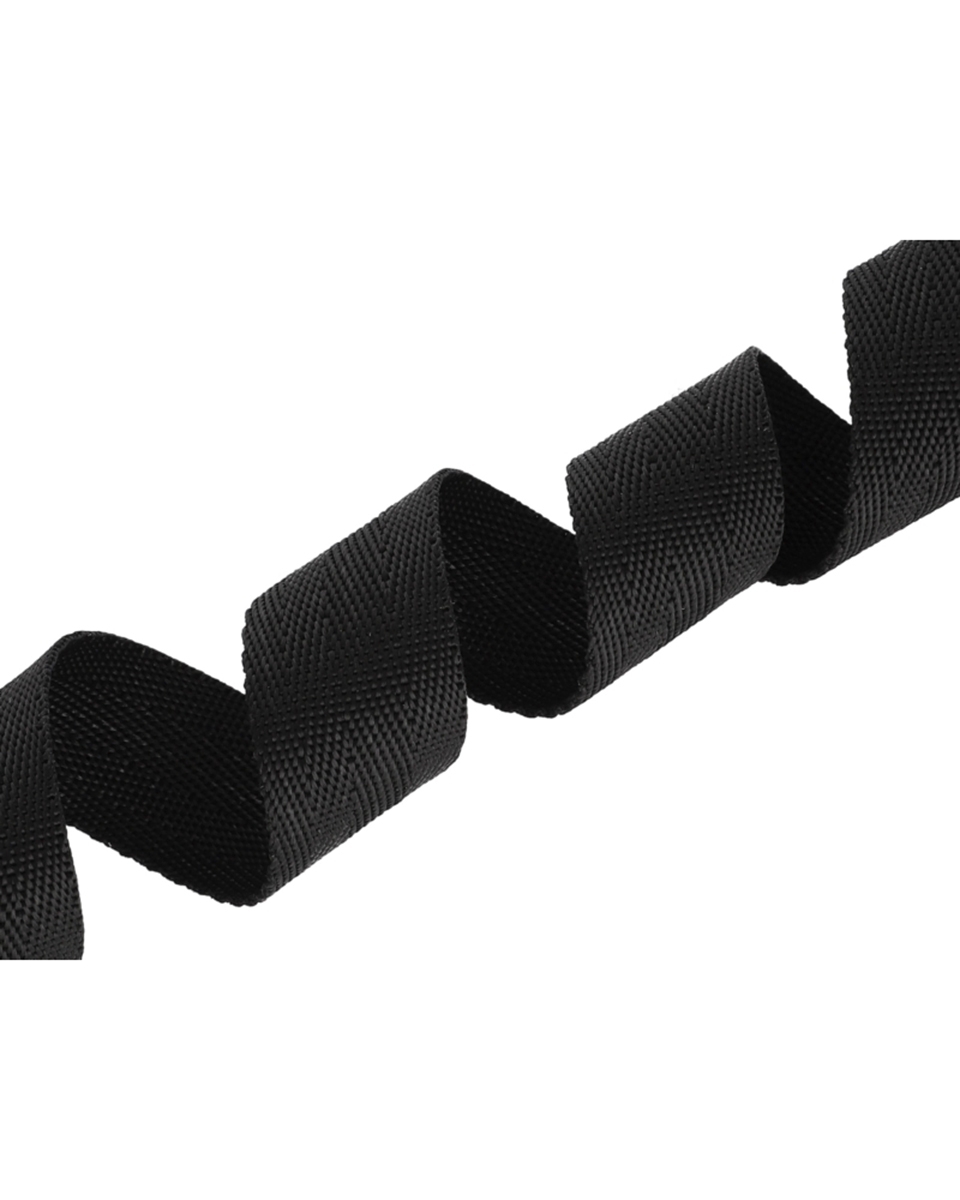 Taśma nośna 4V 25 mm czarna (580)
