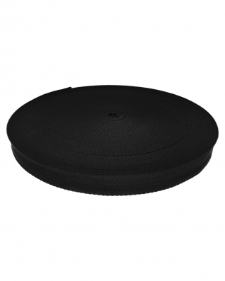 TRAGBAND 25 MM SCHWARZ 580 PP 50 LM