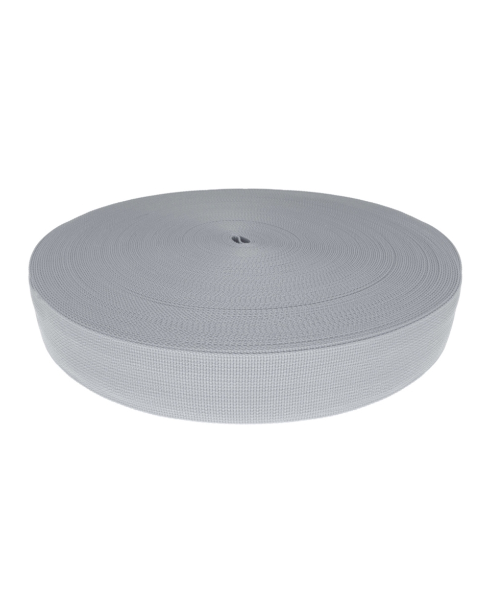 Polyester-Tragband P10 (336) Hellgrau