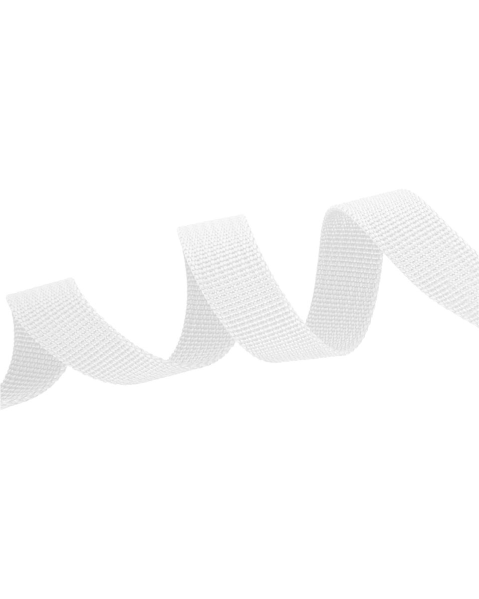 Grosgrain Webbing 10 mm (501) white
