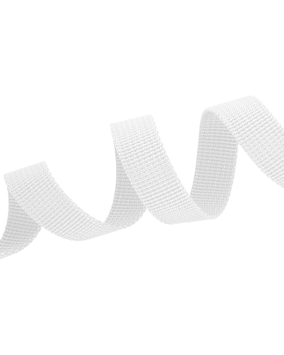 Grosgrain Webbing 15 mm (501) white