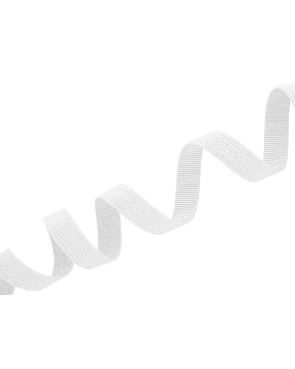 Grosgrain Webbing 15 mm (501) white