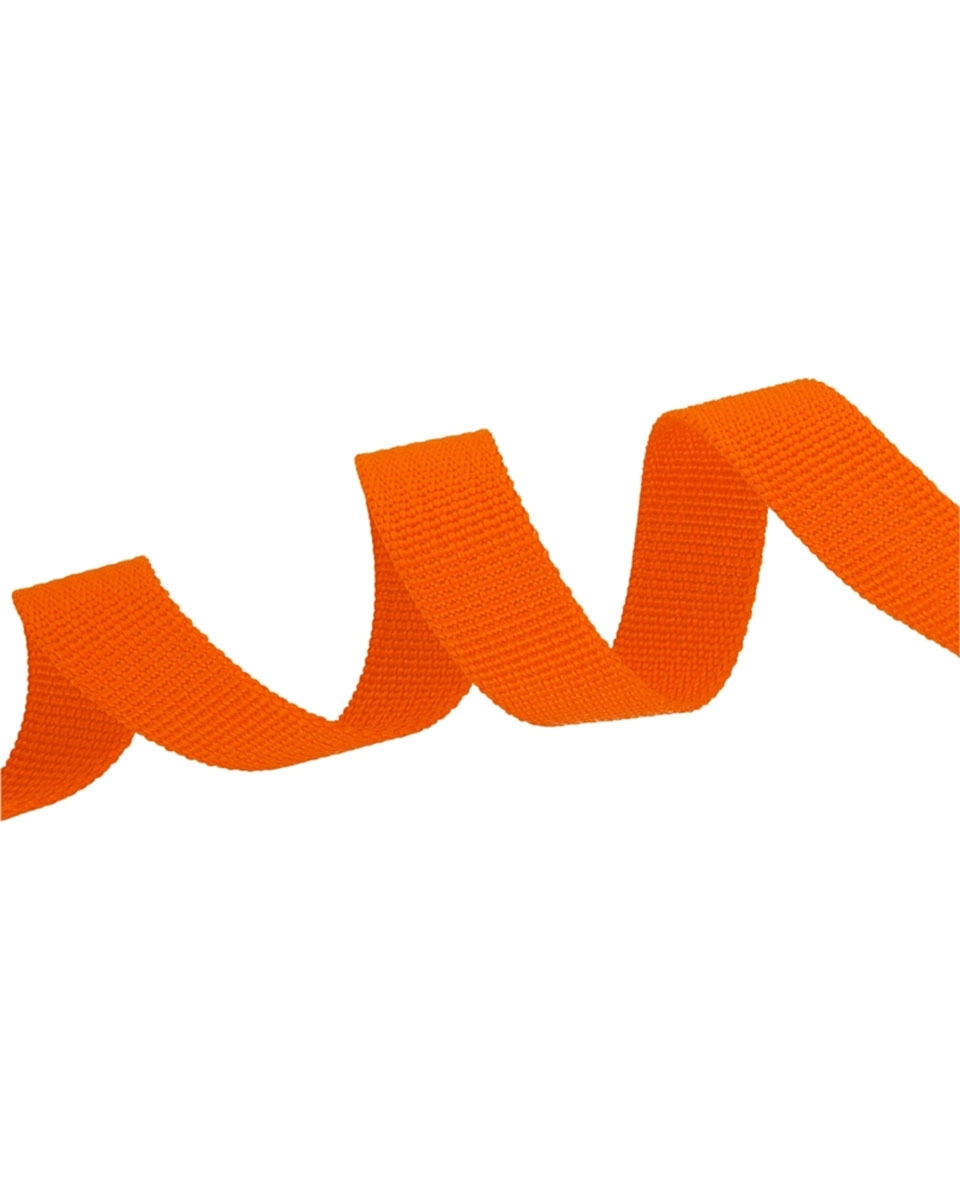 Ripsový nosný popruh 10 mm (523) oranžová