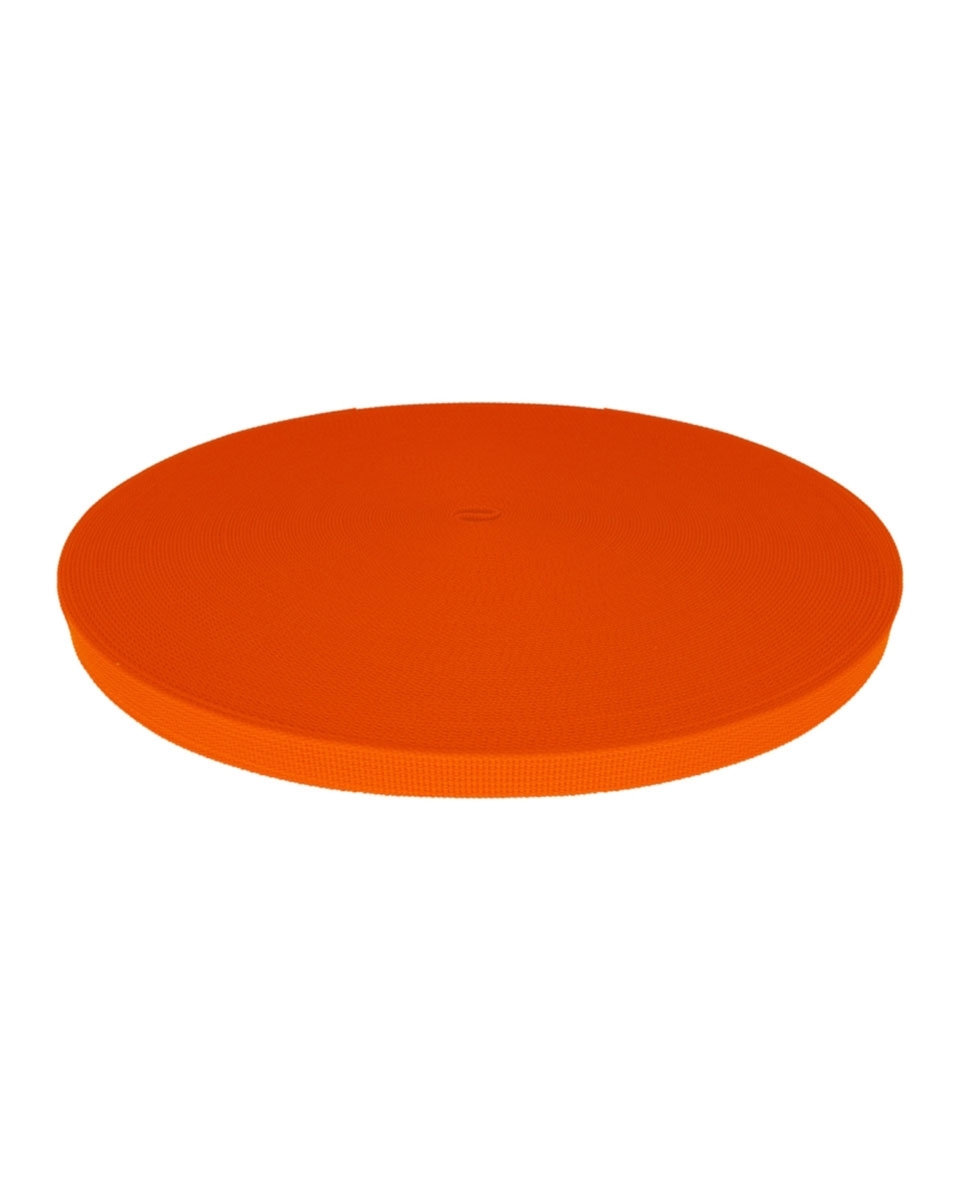 Ripsový nosný popruh 10 mm (523) oranžová