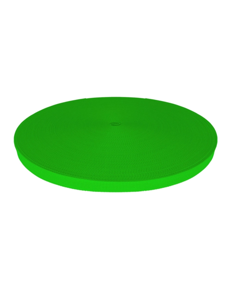 Ripsový nosný popruh 10 mm (684) zelená