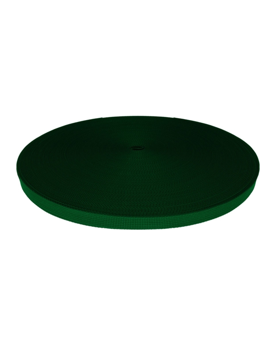 Ripsový nosný popruh 10 mm (876) zelená