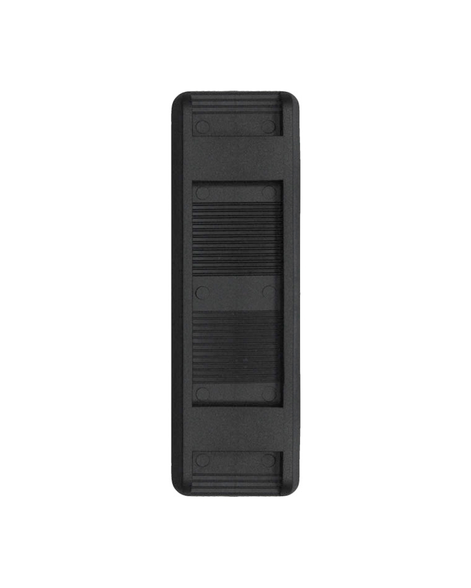 Plastic shoulder pad 25/135 mm baltazar black 200 pcs