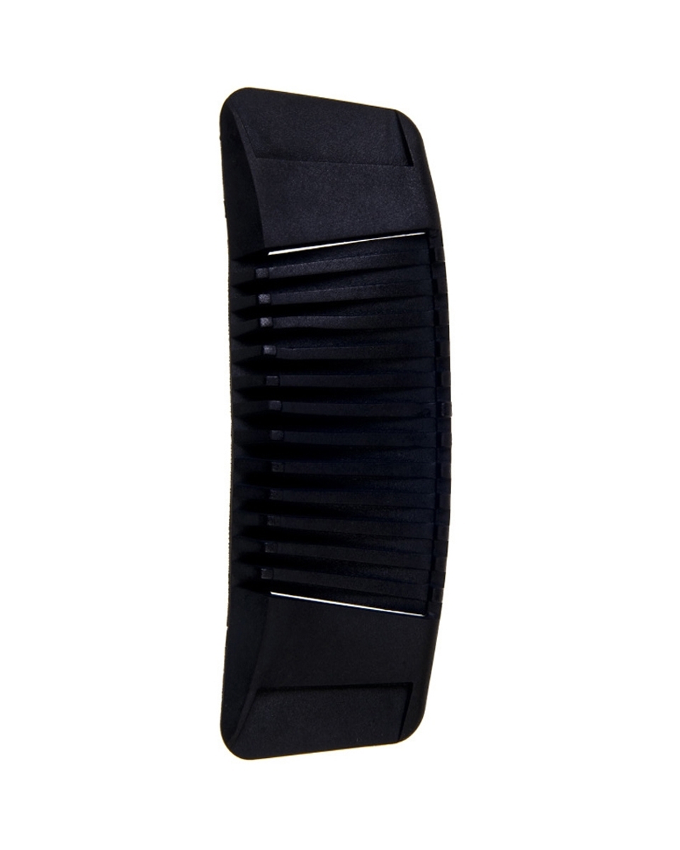 Plastic shoulder pad 40/150 mm kacper black 50 pcs