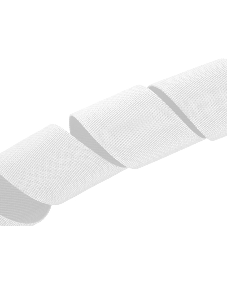 Ripsový nosný popruh 50 mm (501) bílá